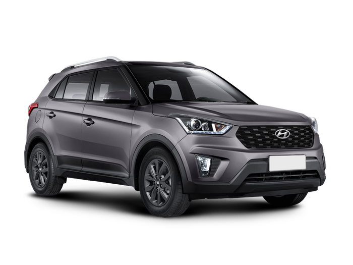 Hyundai Creta 2021 Темно-Серый